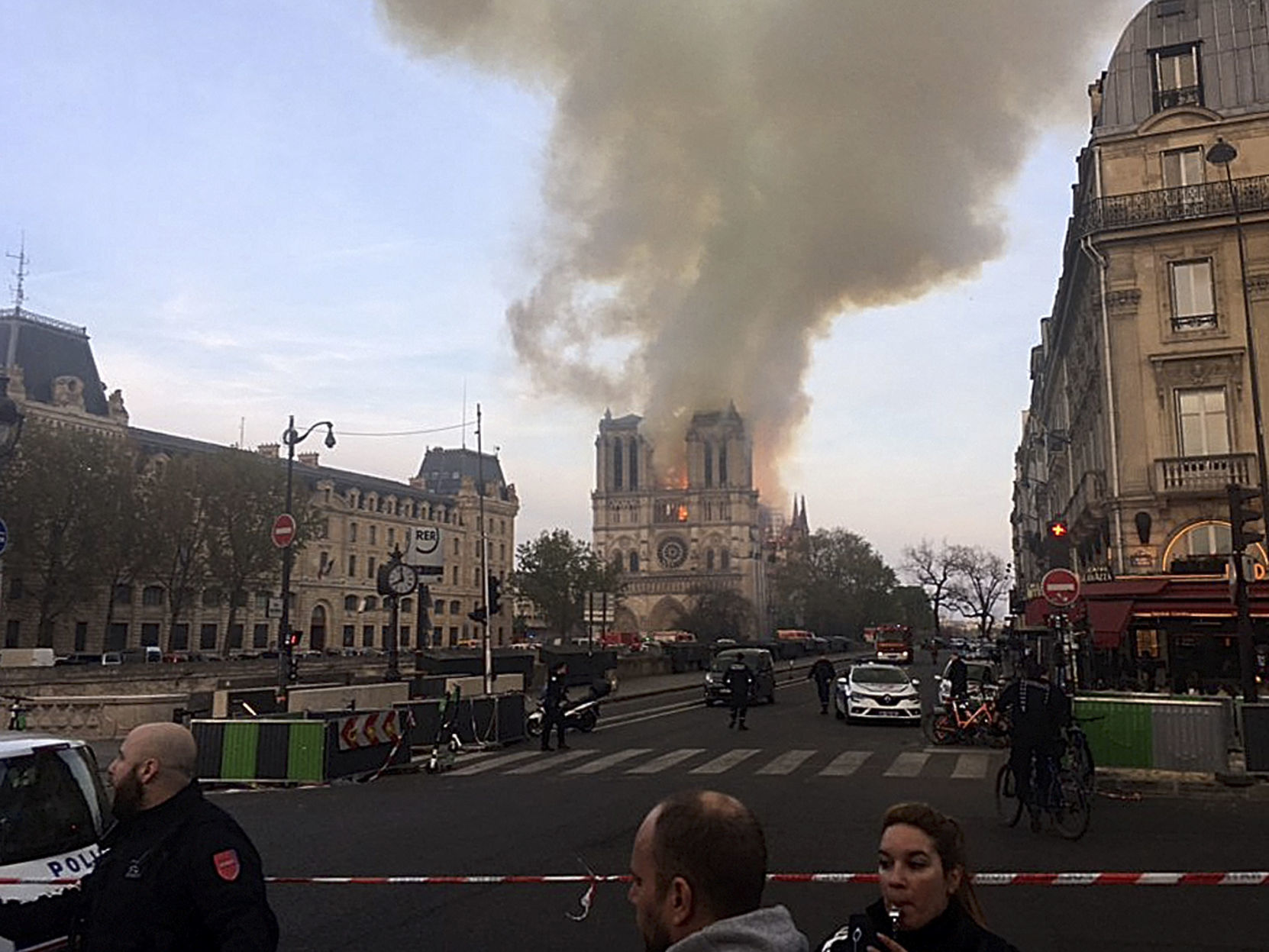 France Notre Dame Fire